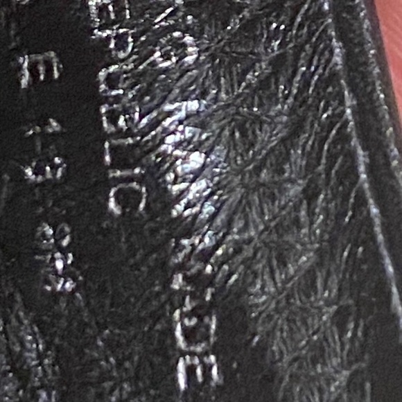 *SOLD*Tory Burch Black Gold Reva Ballet Flat size8 - Picture 9 of 10